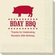 BBQ Pig Napkins Image 3 of 3